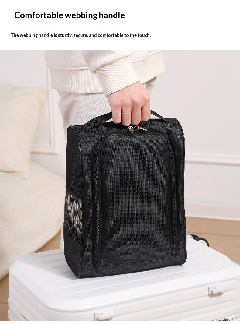 Breathable Travel Shoe Storage Bag | Dustproof & Portable Shoe Organizer for Travel and Closet Storage