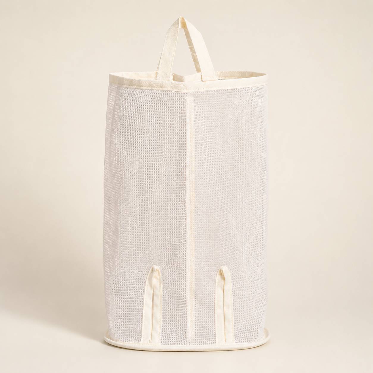 Double Cylinder Socks Storage Bag | Hanging Mesh Laundry Organizer for Socks & Small Clothes Main image