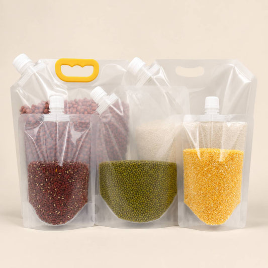 Kitchen Grain Storage Bags | Airtight Moisture-Proof Food Storage for Rice, Flour & Dry Goods