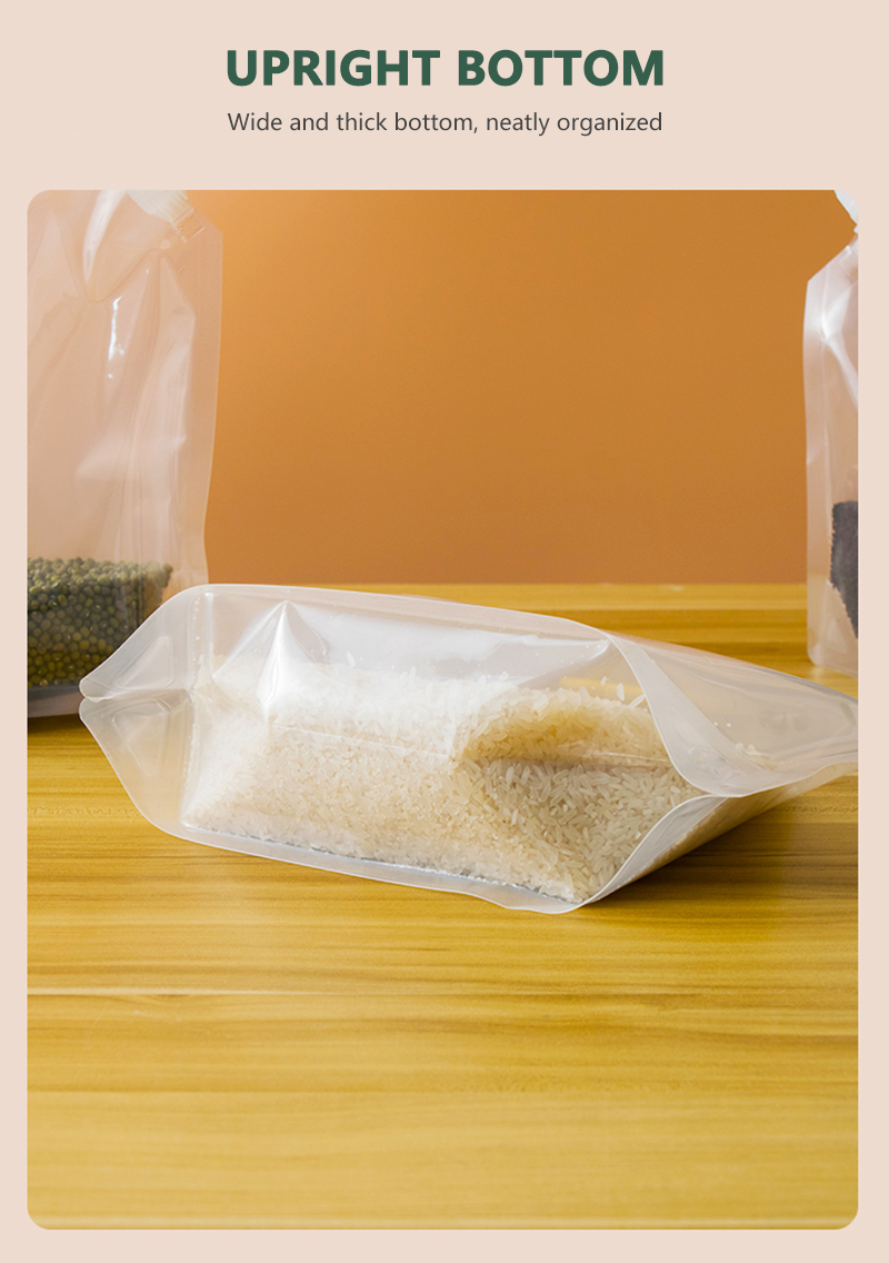 Kitchen Grain Storage Bags | Airtight Moisture-Proof Food Storage for Rice, Flour & Dry Goods