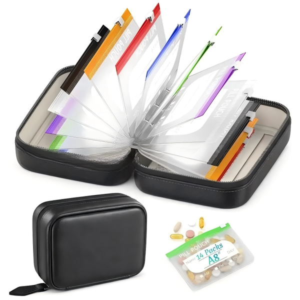 Reusable Silicone Storage Bags for Travel | Food-Grade Leakproof Organizer for Snacks & Small Items