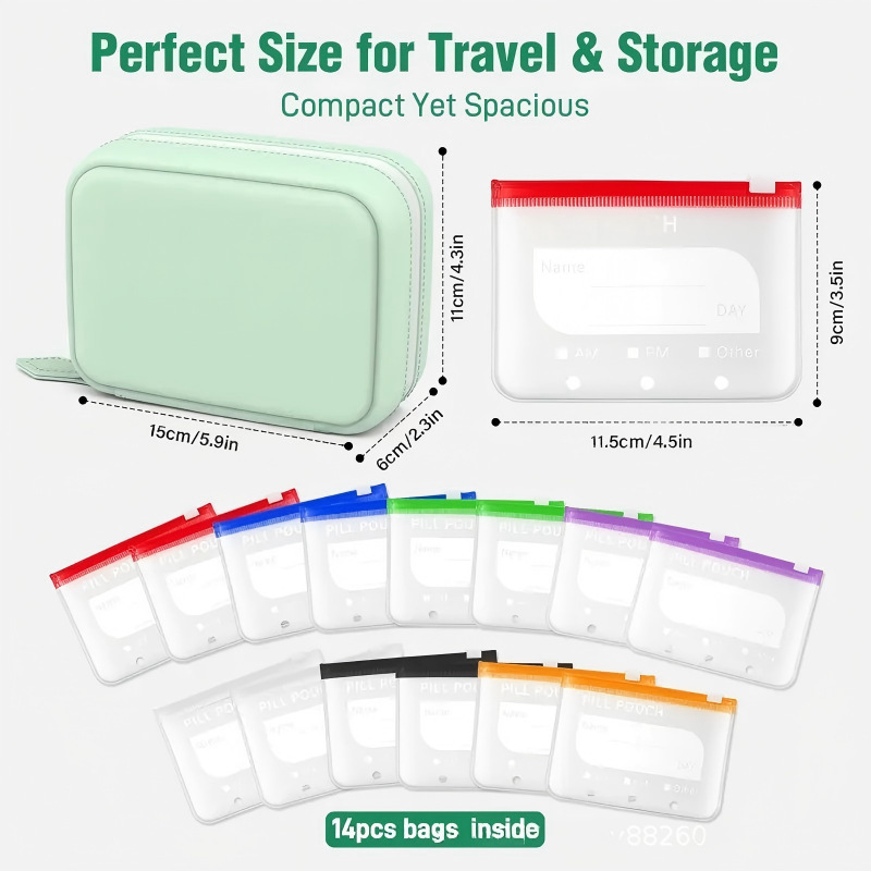 Reusable Silicone Storage Bags for Travel | Food-Grade Leakproof Organizer for Snacks & Small Items